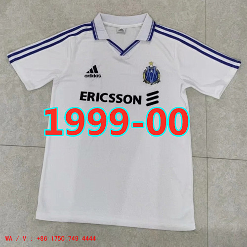 Marseille Retro TopThai Quality Home Jersey S-2XL