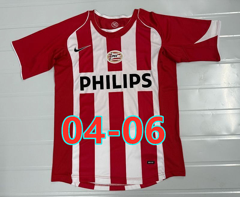 04-06 Psv Home Retro Jersey S-2XL