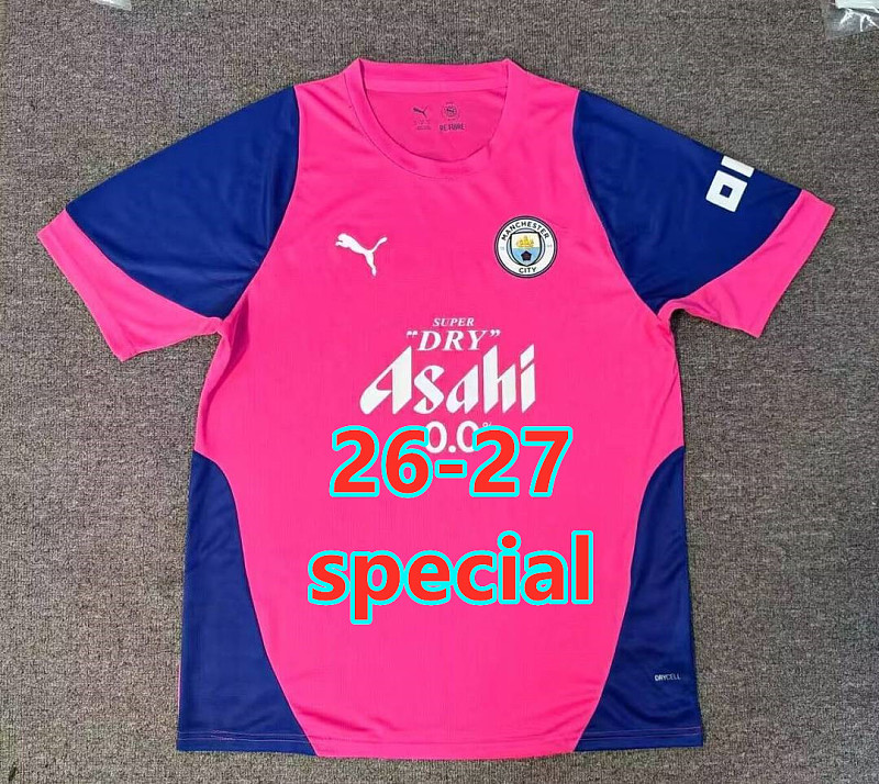 26-27 Manchester City Special Fans Version Jersey S-4XL