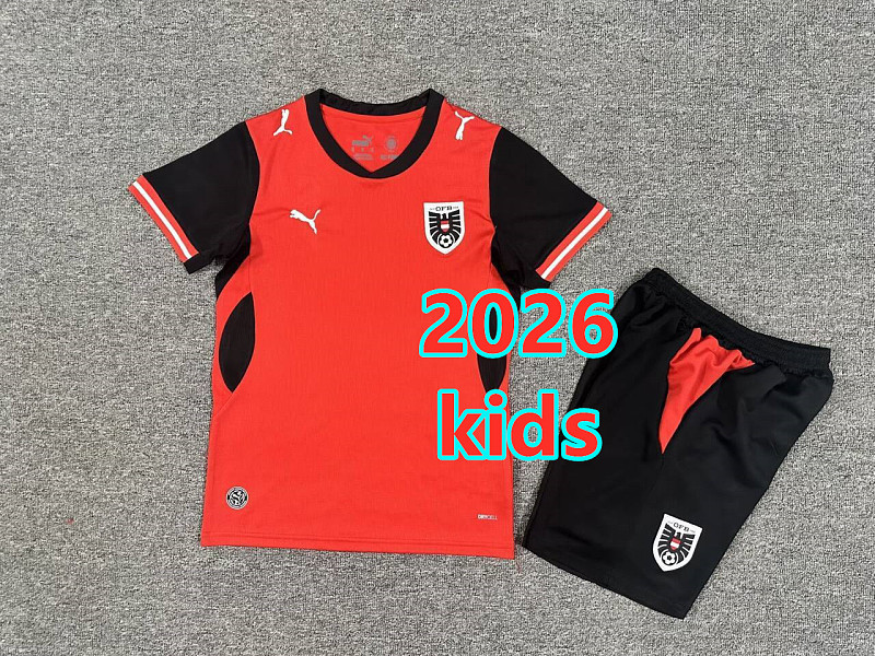Austria Home Kids 32 Teams Kit 16 -28 32