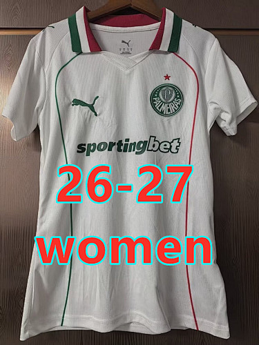 26-27 Palmeiras Away Women Jersey S-2XL
