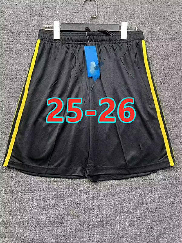 25-26 Manchester United Third Fans Version Shorts S-2XL