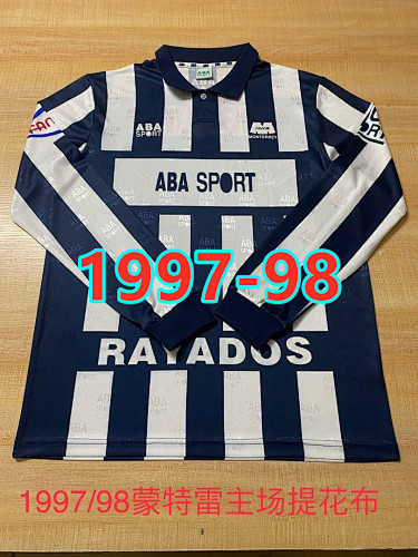 Monterrey Home Retro Long Sleeve Jersey S-2XL