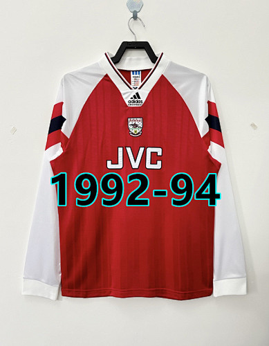 Arsenal Home Retro Long Sleeve Jersey S-2XL