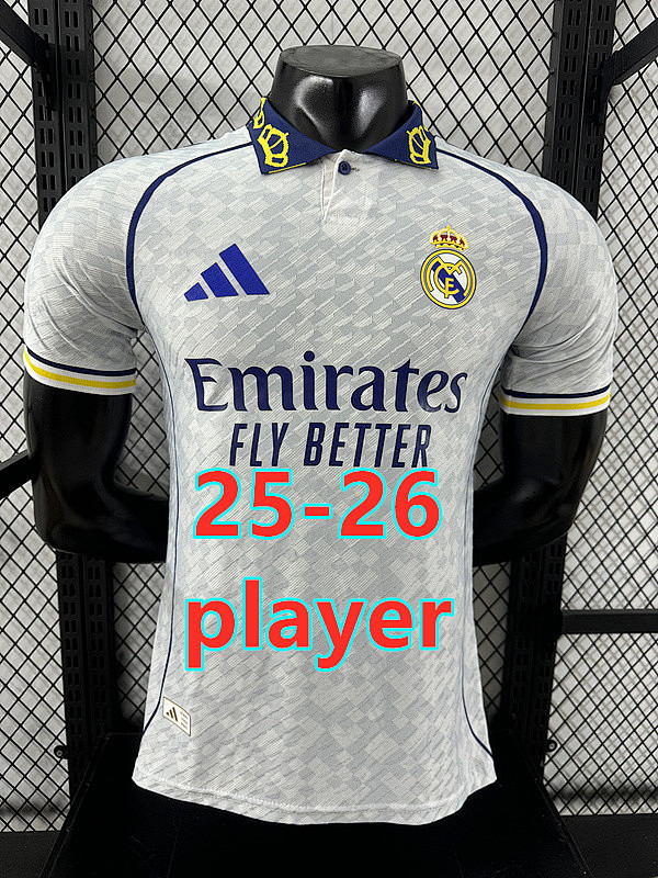 25-26 Real Madrid Special Player Version Jersey S-2XL