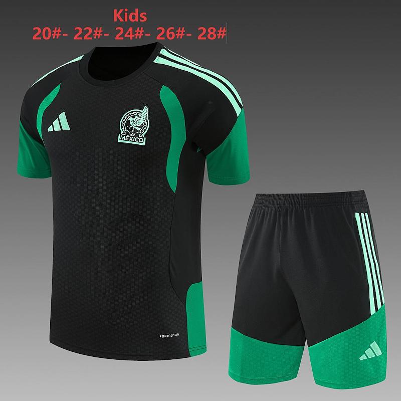 26-27 Mexico Kids Short Sleeve Tracksuit 20 -28