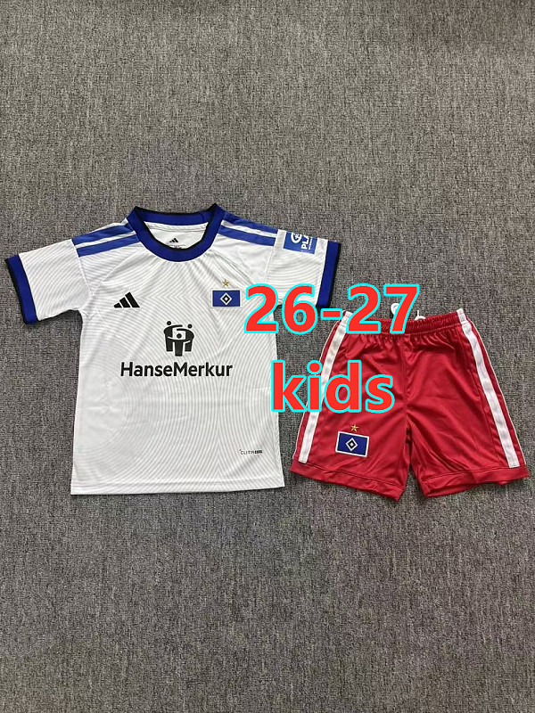 26-27 Hamburger SV Home Kids Jersey+shorts Kit 16 -28