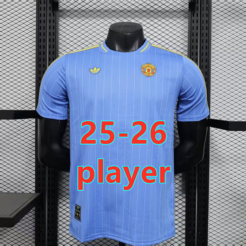 25-26 Manchester United Training Player Version Jersey S-2XL