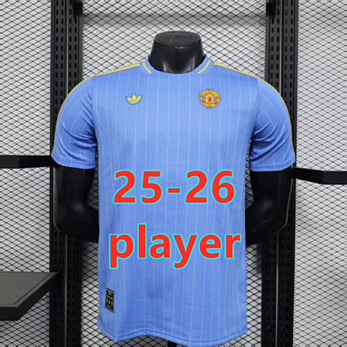 25-26 Manchester United Training Player Version Jersey S-2XL