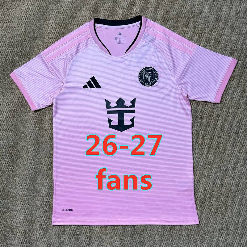26-27 Inter Miami Home Fans Version Jersey S-4XL
