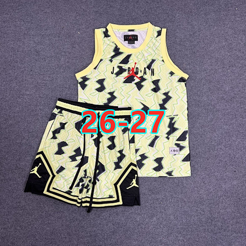 26-27 A-J Vest+shorts Basketball Kit XS-4XL