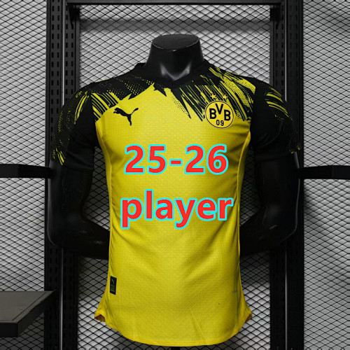 25-26 Dotmund Home Player Version Jersey S-4XL