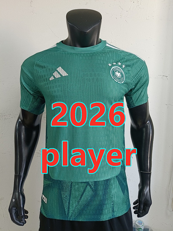 Germany Goalkeeper Player Version Jersey S-2XL