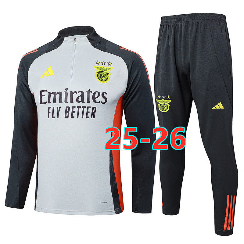 25-26 Benfica Long Sleeve Tracksuit S-2XL