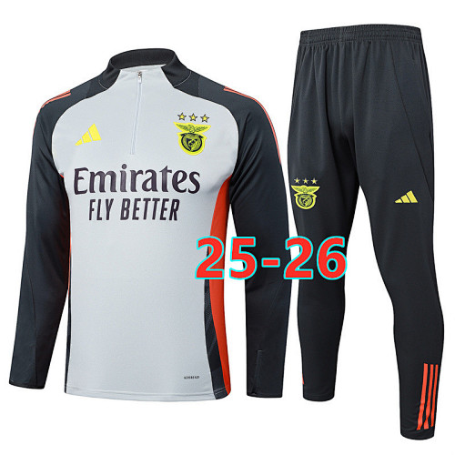 25-26 Benfica Long Sleeve Tracksuit S-2XL