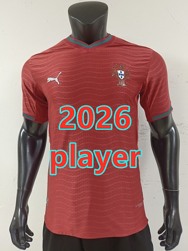 Portugal Home Player 16 Teams Jersey S-4XL 16