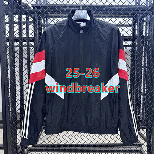 25-26 Manchester United Windbreaker S-2XL