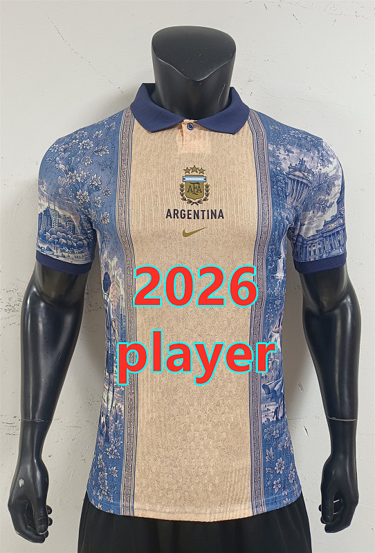 Argentina Special Player Version Jersey S-2XL