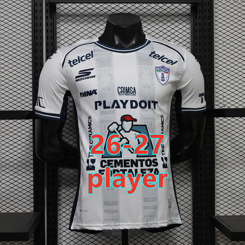 26-27 Pachuca Away Player Version Jersey S-3XL