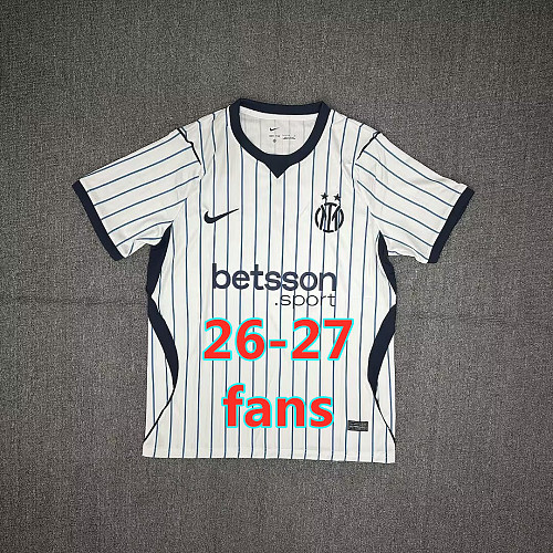 26-27 Inter Milan Away Fans Jersey S-4XL