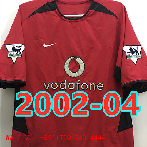 Manchester United Retro Home Jersey S-2XL
