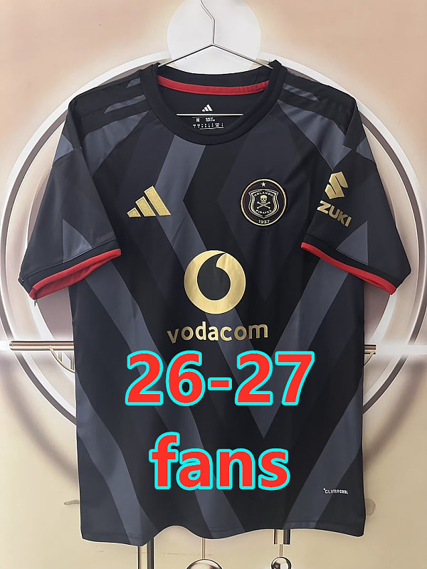 26-27 Orlando Pirates Home Fans Version Jersey S-4XL