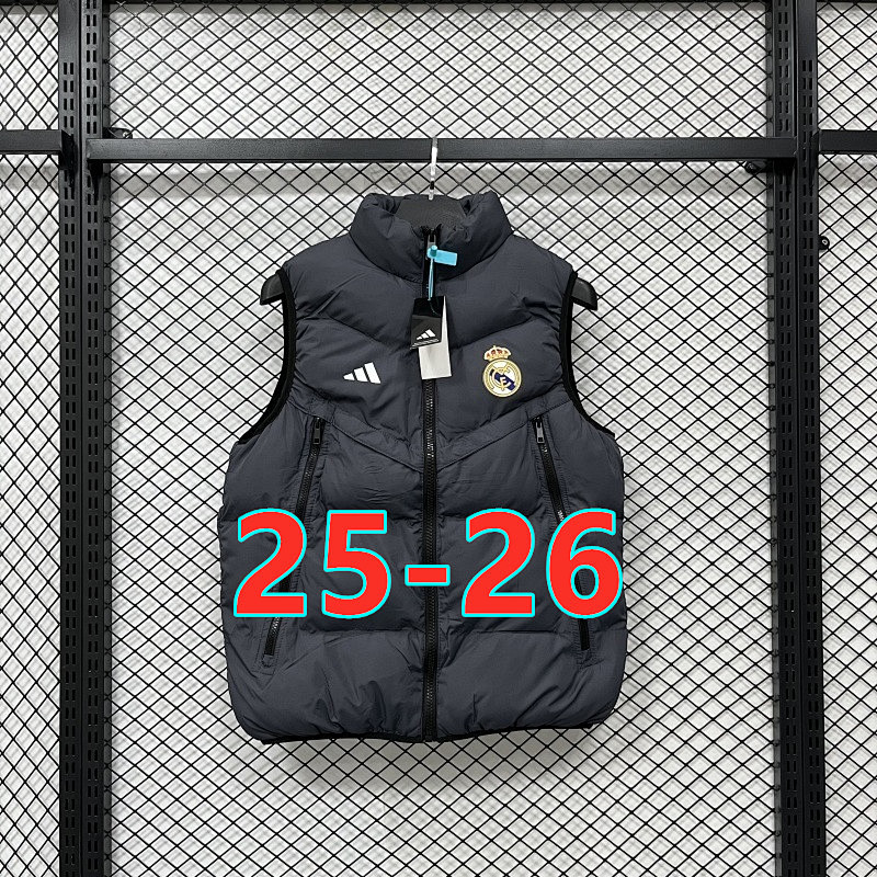 25-26 Real Madrid Cotton Vest S-2XL