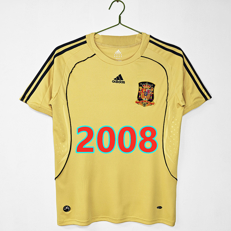Spain Away Retro Fans Version Jersey S-2XL