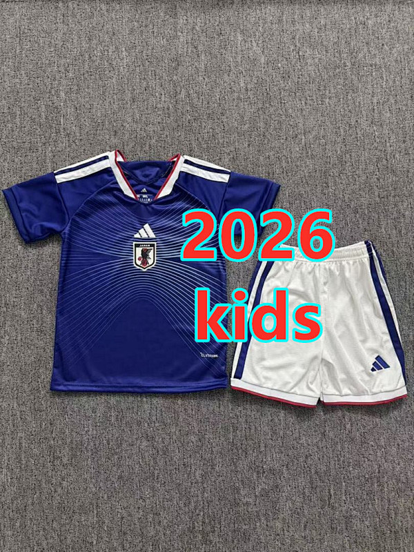 Japan Home Kids Jersey+shorts Kit 16 -28