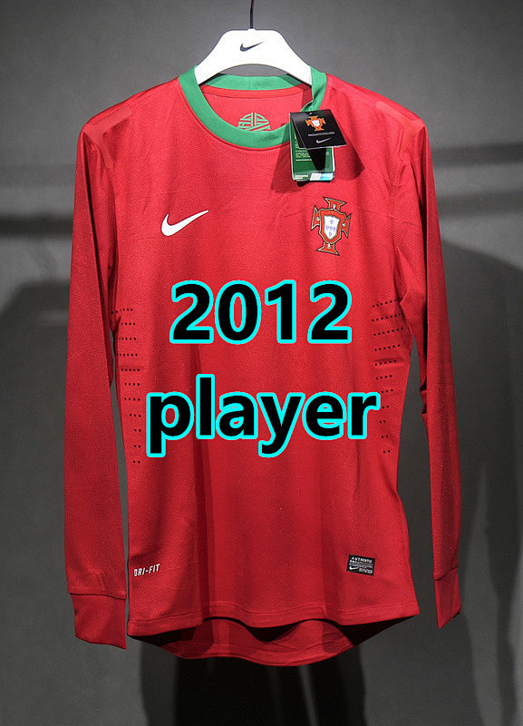 Portugal Home Retro Long Player Jersey S-2XL