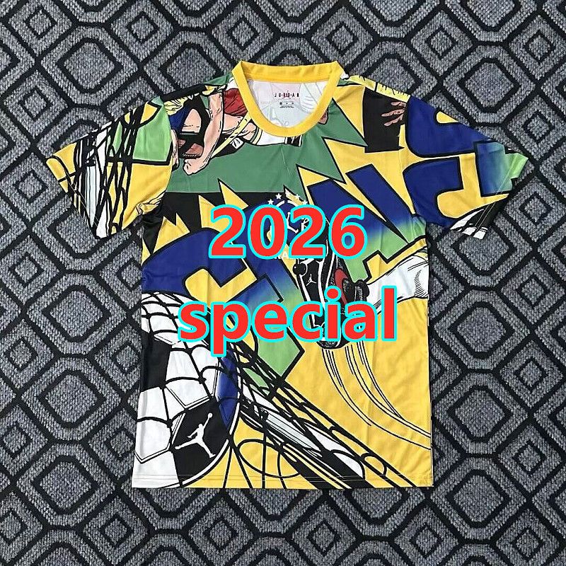 Brazil Special Fans Version Jersey S-4XL