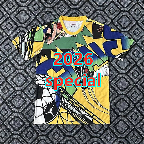 Brazil Special Fans Version Jersey S-4XL