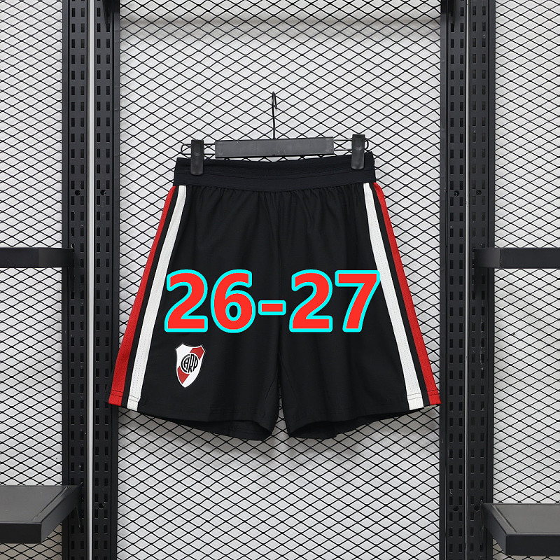 26-27 River Plate Home Player Version Shorts S-3XL