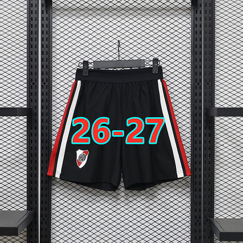 26-27 River Plate Home Player Version Shorts S-3XL