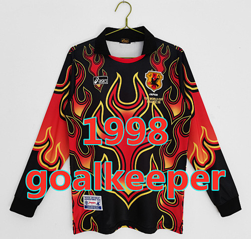 Japan Long Sleeve Retro Goalkeeper Jersey S-Xxl