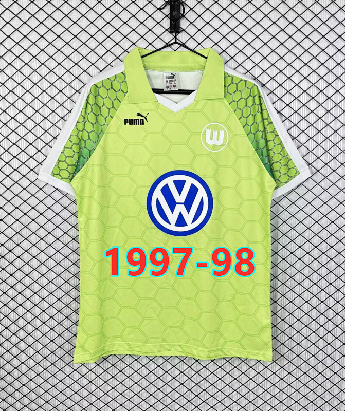 Wolfsburg Home Retro Jersey S-2XL