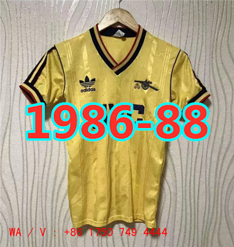 Arsenal Retro TopThai Quality Away Jersey S-2XL