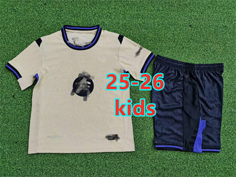 25-26 Barcelona Away Kids Player Kit 16 -28