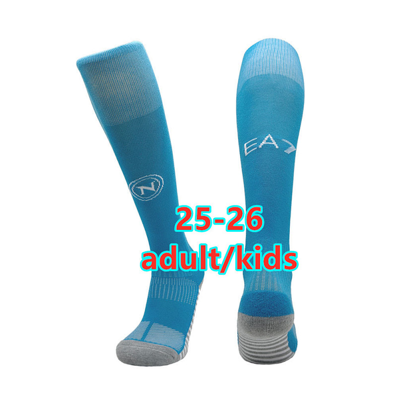 25-26 Napoli Home Socks Adult Kids