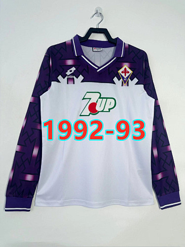 Fiorentina Away Retro Long Jersey S-2XL