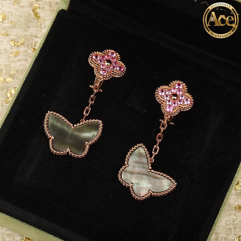 Pavé Butterfly Backs