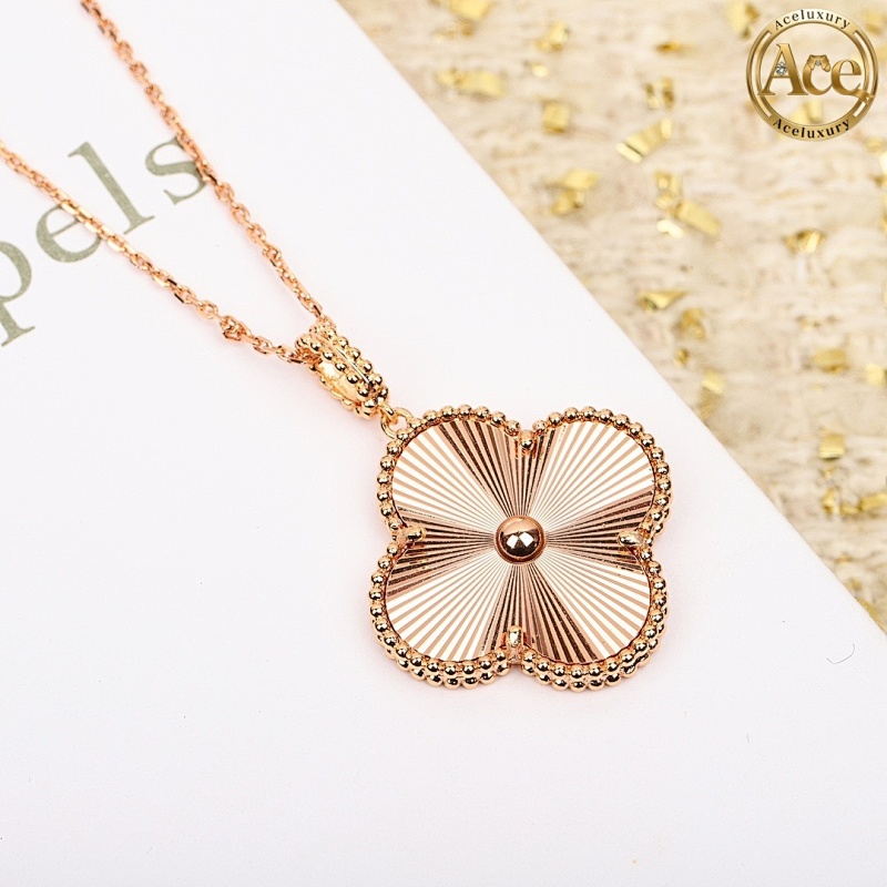 Large Laser-cut Flower Necklace