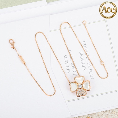 Four-leaf Clover Brooch Pendant Necklace