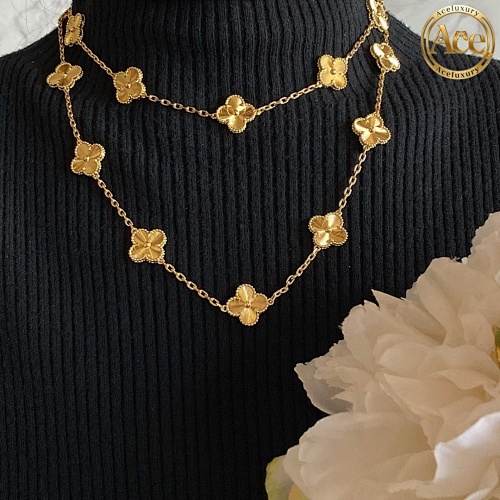 Premium 20 Carat Clover Necklace