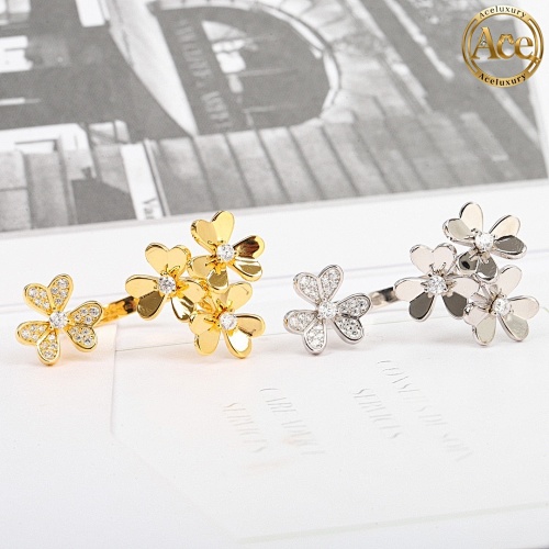 Clover Open Ring