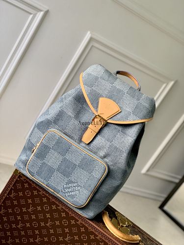 Montsouris Pharrell Williams Damier Denim Damier Montsouris