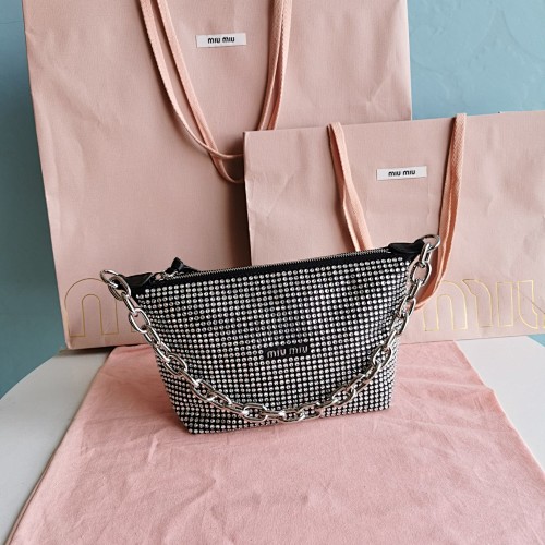 MiuMiu Levi S MiuMiu Bling 19cm 25.5cm 14cm 10cm