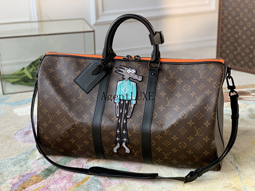 Louis Vuitton Keepall Bandoulière 50 Keepall Bandoulière 50 Monogram Virgil Abloh Zoooom With Friends Si