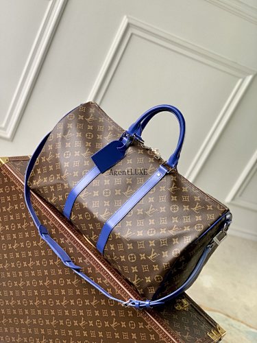 Louis Vuitton Keepall Bandoulière 50 Monogram Macassar 50.0 X 29.0 X 23.0