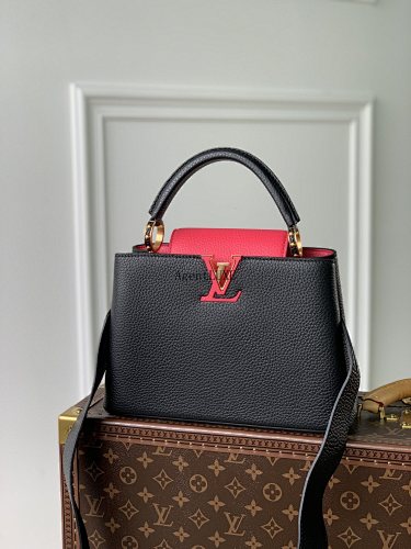 Louis Vuitton Capucines BB Capucines Monogram Flower Size 27 X 18 X 9cm
